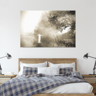DE WEG naar Canvas Art Afdruk