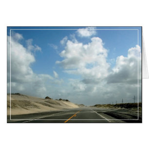 De weg naar Cape Hatteras