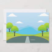 De weg naar College Uitnodiging (Achterkant)