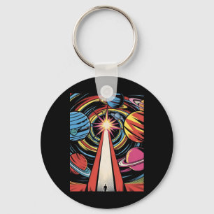 De weg naar de Cosmo Sticker Sleutelhanger
