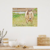 De weg naar de hemel poster (Keuken)