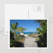 De weg naar de oceaan briefkaart (Voorkant / Achterkant)