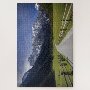 De weg naar de vrede in Logar Valley, Slovenië Legpuzzel