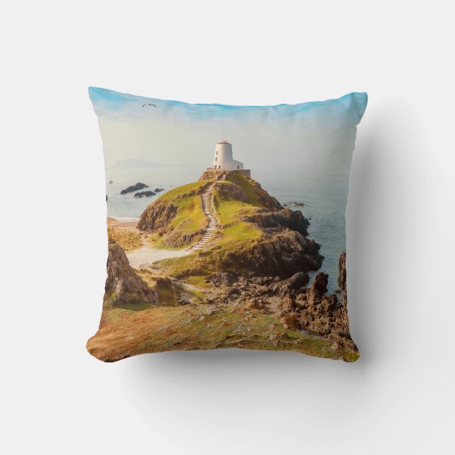 De weg naar de vuurtoren kussen (Voorkant)