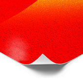 De weg naar de zon - de Abstracte berg Perfect Poster (Hoek)