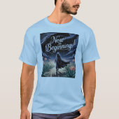 De weg naar een nieuw begin t-shirt (Voorkant)