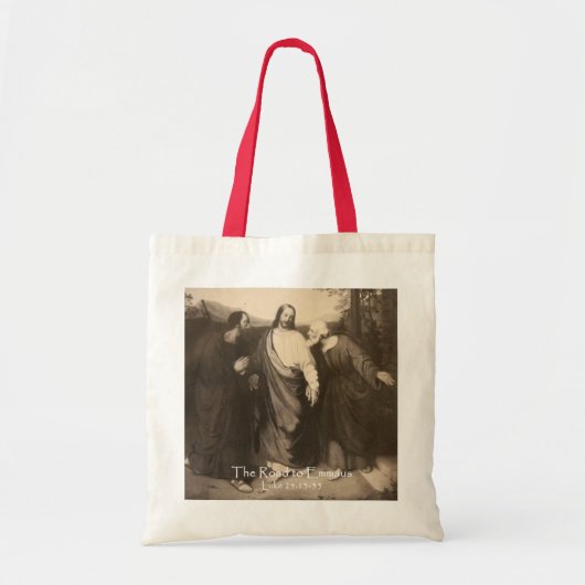 De weg naar Emmaus Custom Bag Tote Bag (Voorkant)
