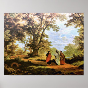 DE WEG NAAR EMMAUS POSTER