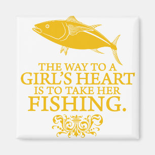 De weg naar het hart van een meisje magneet