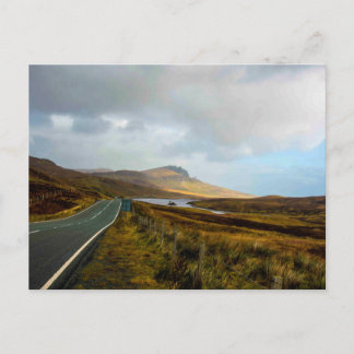 De weg naar het oude Man van Stoor Briefkaart