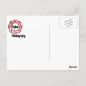 De weg naar het Zee Briefkaart (Achterkant)