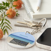 De weg naar het zee sleutelhanger (Voorkant Rechts)