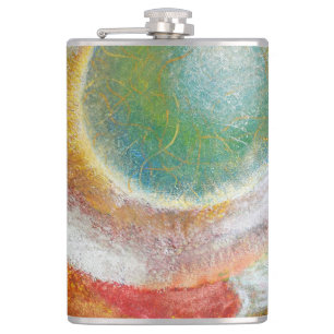 "De weg naar Sazi Runi" Vinyl Wrapped Flask Heupfles
