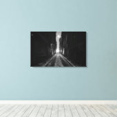 De weg naar verlossing canvas afdruk (Insitu (Houten vloer))