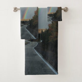 De Weg Onder de Regenboog Bad Handdoek