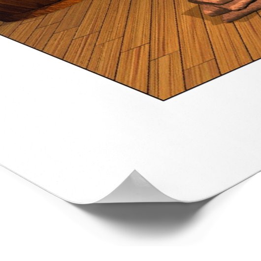 De weg poster (Hoek)