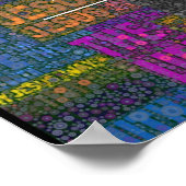 De weg poster (Hoek)