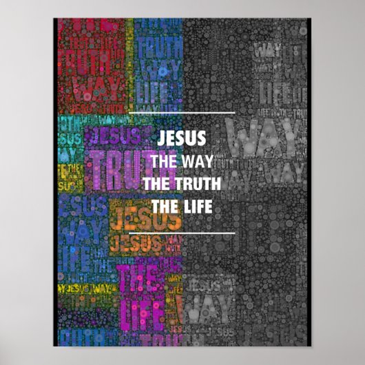 De weg poster (Voorkant)