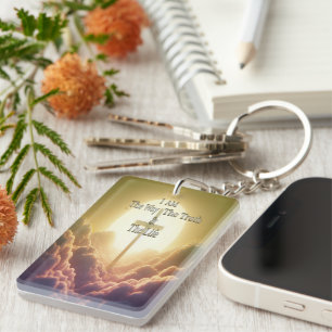 De weg sleutelhanger