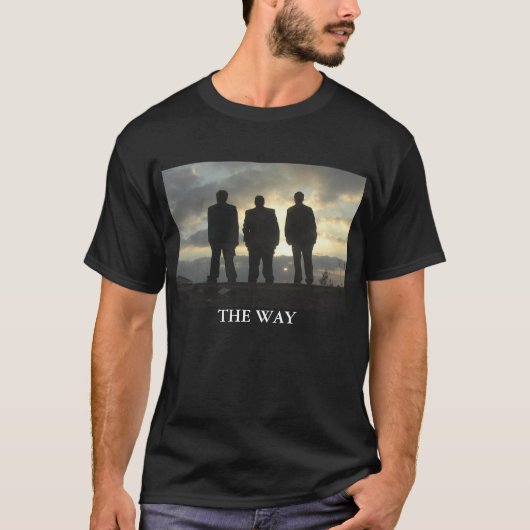 De weg t-shirt (Voorkant)