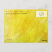 De weg tussen Villes briefkaart door M. Winterbaue (Achterkant)