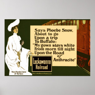De weg van Anthracite 1903 Poster