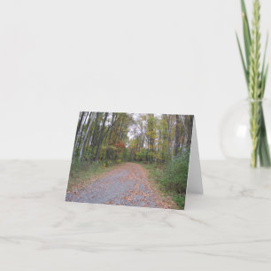 De Weg van de herfst Kaart