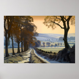 De weg van het oude land poster