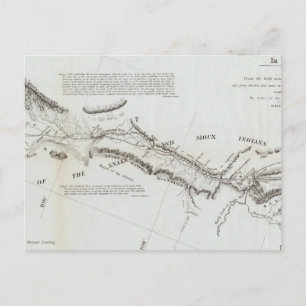 De weg van Missouri naar Oregon 2 Briefkaart