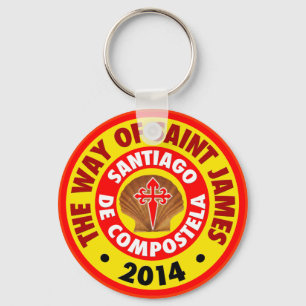 De weg van Saint James 2014 Sleutelhanger