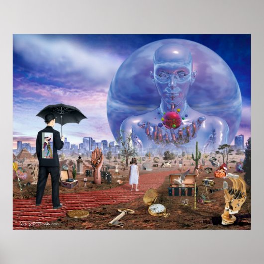 De weg vooruit poster (Voorkant)