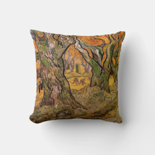 De Wegherstellers door Vincent van Gogh Kussen