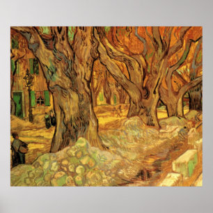 De Wegherstellers door Vincent van Gogh Poster