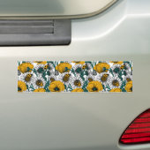 De weide in geel bumpersticker (Op auto)