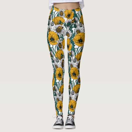De weide in geel leggings (Voorkant)