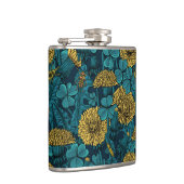 De weide is geel en blauw heupfles (Rechts)