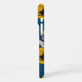 De weide is geel en blauw iPhone hoesje (Linkerkant)