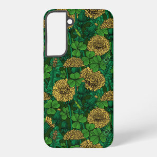 De weide is groen en geel samsung galaxy hoesje