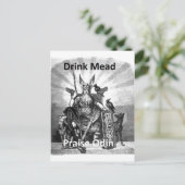 De Weide van de drink - Lof Odin Briefkaart (Staand voorkant)