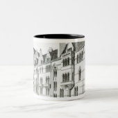 De weidegebouwen, de Christuskerk, Oxford Tweekleurige Koffiemok (Center)