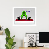De Weightlifter Poster (Thuiskantoor)