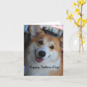 De Welse Gelukkige Kaart van de Dag van Vaders (Gele Bloem)