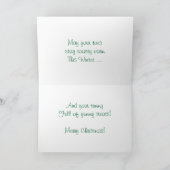 De Welse Kerstkaart Corgi van Pembroke Feestdagen Kaart (Binnen)