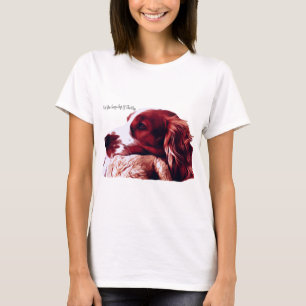 De Welse Liefde van het Spaniel van de Aanzetsteen T-shirt