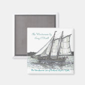 DE WENDAMEEN #6 DOOR TONY O'NEILL MAGNEET (Voorkant / Achterkant)