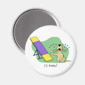 De wendbaarheid van de Teeter leren Magneet (Voorkant / Achterkant)