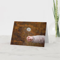 De Wensen van de Paardebloem van de verjaardag