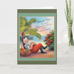 De Wensen van Kerstmis van Florida! Feestdagen Kaart