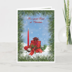 De wensen van Kerstmis voor een speciale Feestdagen Kaart