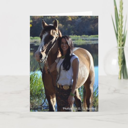 De Wenskaarten van Choctaw (Halito) Kaart (Voorkant)